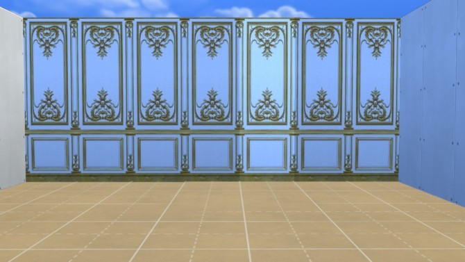 Sims 4 Versailles One Story Wall Panel at Regal Sims