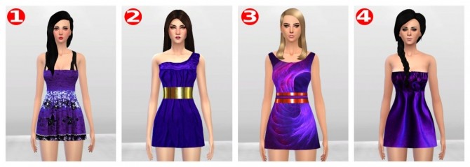 Sims 4 Purple persuasion at McKenzie Layne