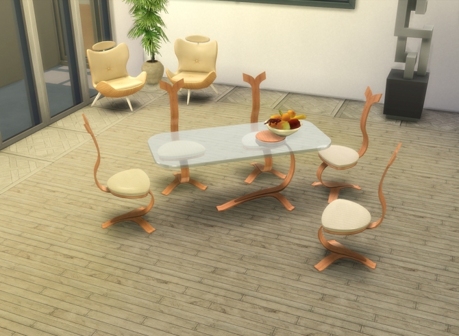 TS2 to TS4 Milano Royale Dining Set by LOolyharb1 at Mod The Sims ...