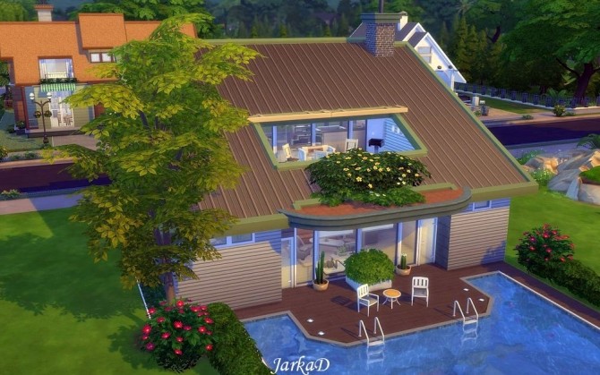 Sims 4 Family House No.9 at JarkaD Sims 4 Blog