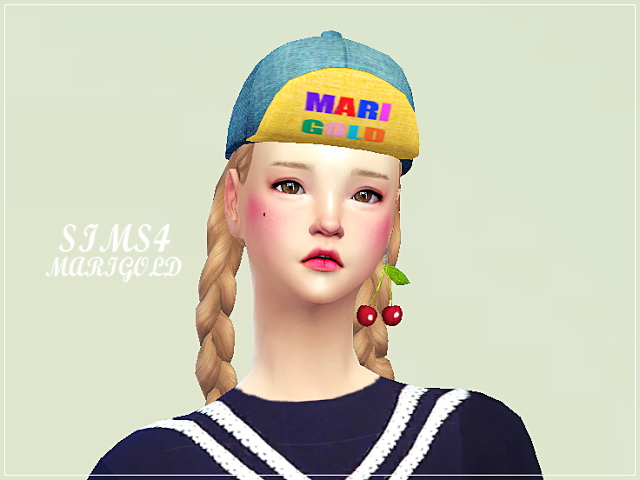 Sims 4 Reversed brim cap unisex at Marigold