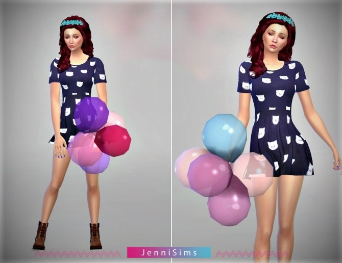Sims 4 Balloons acc. at Jenni Sims