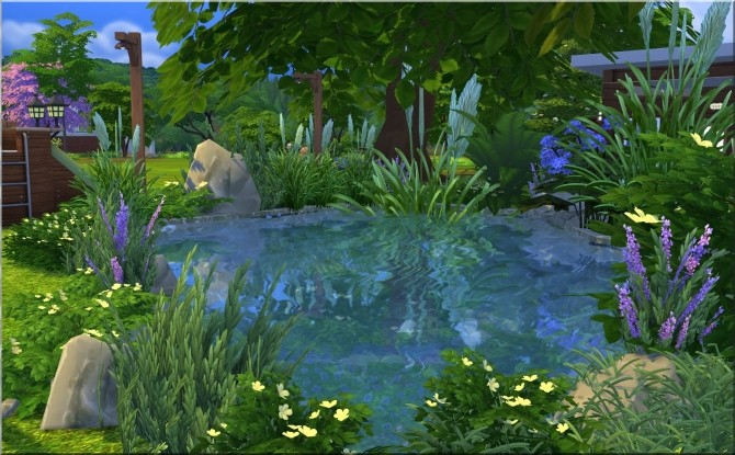 Sims 4 Lake Park by Moni at ARDA