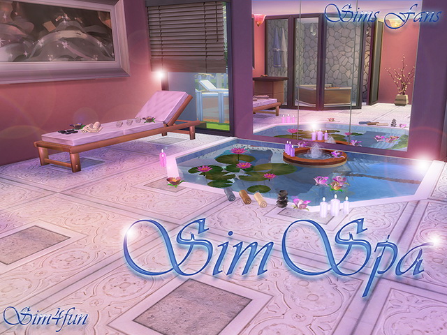 Sims 4 The SimSPA by Sim4fun at Sims Fans