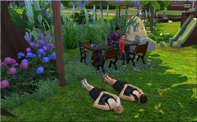 Sims 4 Lake Park by Moni at ARDA