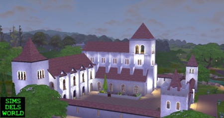 Medieval Monastery at SimsDelsWorld