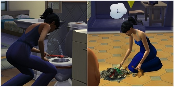 Sims 4 Updated version of Autonomous Repairs by mrclopes by babajagaman at Mod The Sims