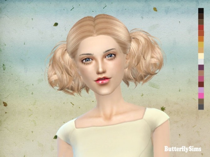 Sims 4 B fly hair 088 no hat (Pay) at Butterfly Sims