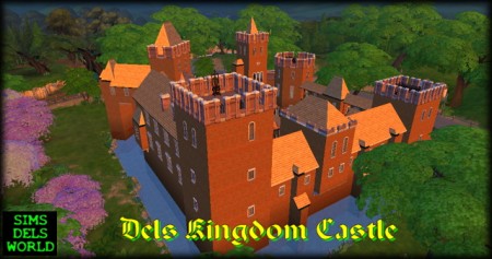 Dels Kingdom Castle at SimsDelsWorld