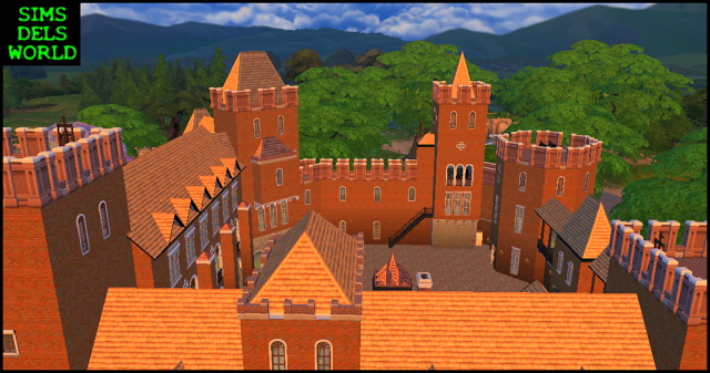 Sims 4 Dels Kingdom Castle at SimsDelsWorld