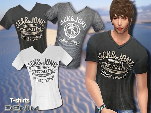 Sims 4 Denim and Diesel Summer Pack by Pinkzombiecupcakes at TSR
