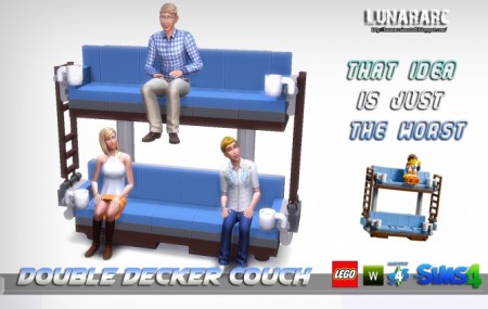 Double Decker Couch at Lunararc