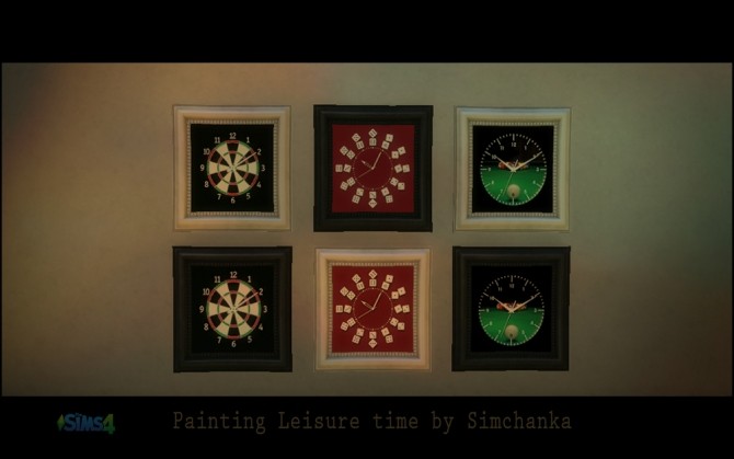Sims 4 Painting Leisure time by Simchanka at ihelensims