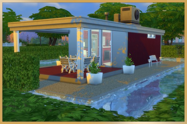 Sims 4 Container 2 house by Schnattchen at Blacky’s Sims Zoo