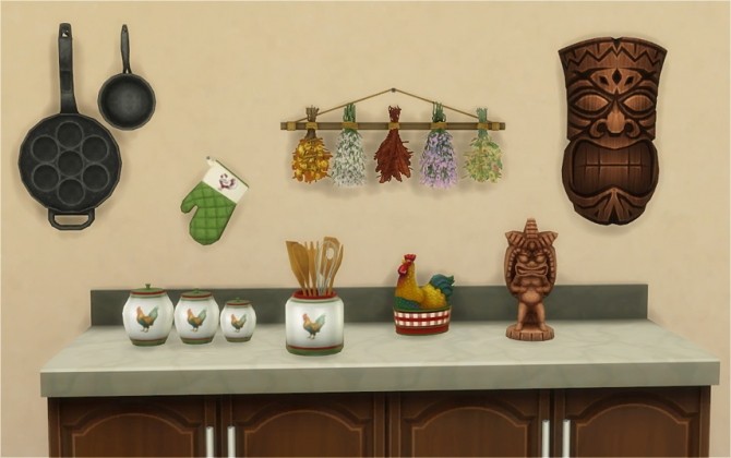 Sims 4 Seasons Deco at Veranka