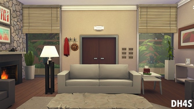 Sims 4 The 21st Livingroom at DH4S