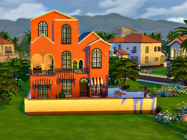 Sims 4 Morrocan House by mecha244 at TSR