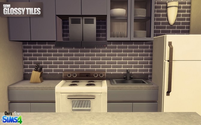 Sims 4 Semi Glossy Tiles at Onyx Sims