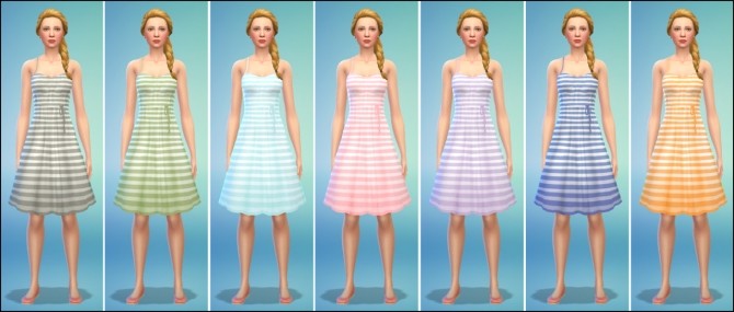 Sims 4 Summer dress at Martine’s Simblr