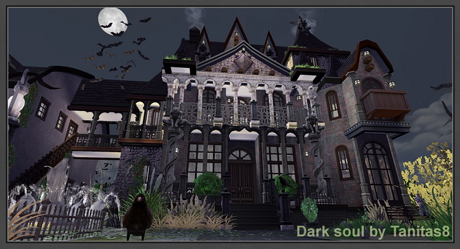 Dark soul house at Tanitas8 Sims » Sims 4 Updates