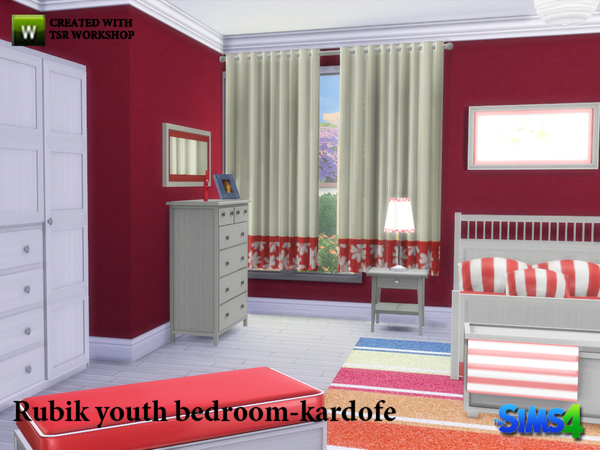 Sims 4 Daisy Master bedroom by kardofe at TSR