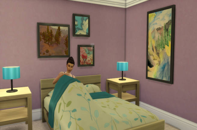 Sims 4 Painting Starter by SimsAtelier at Blacky’s Sims Zoo