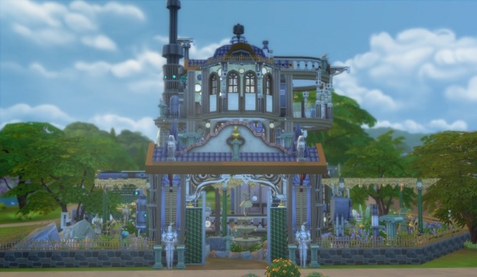 Sims 4 Cephalopod house by Zagy at Mod The Sims