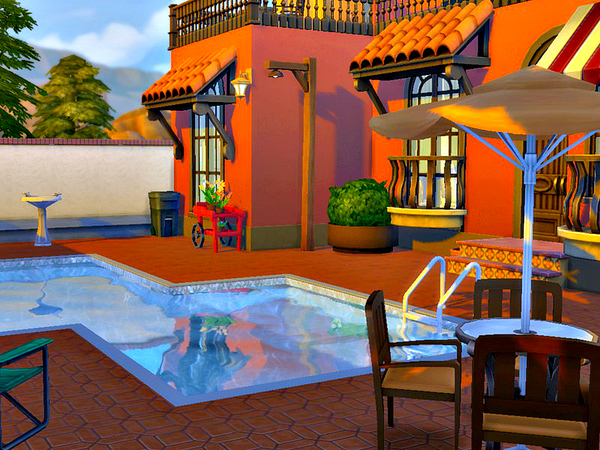 Sims 4 Morrocan House by mecha244 at TSR