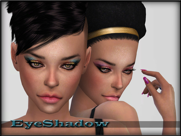 Sims 4 Eyeshadow Set4 by ShojoAngel at TSR
