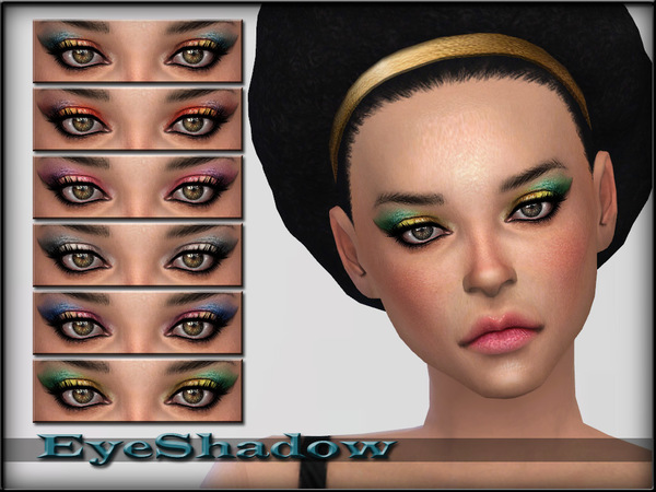 Sims 4 Eyeshadow Set4 by ShojoAngel at TSR