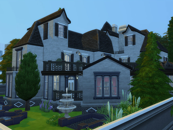 Sims 4 The Addams Mansion by Ineliz at TSR