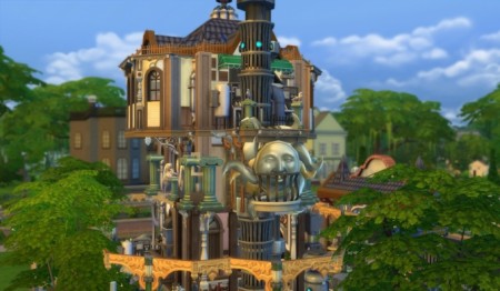 Cephalopod house by Zagy at Mod The Sims