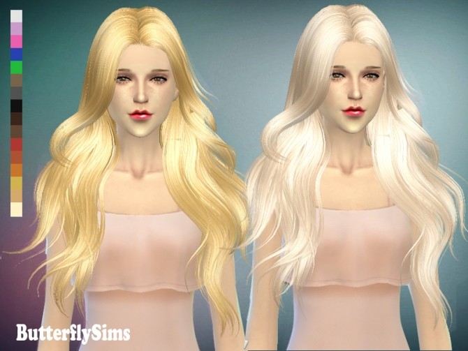 Sims 4 B fly hair 098 (Free) at Butterfly Sims