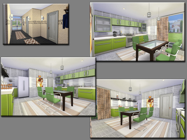 Sims 4 MB Simplicity house by matomibotaki at TSR