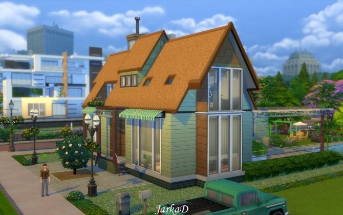 Sims 4 Family House No.8 at JarkaD Sims 4 Blog