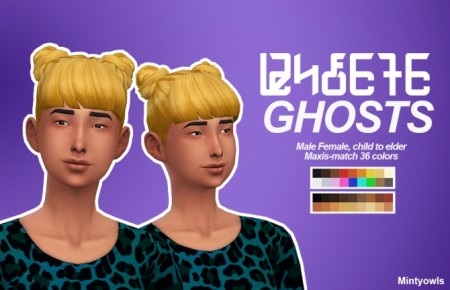 Ghosts hair edit at MintyOwls