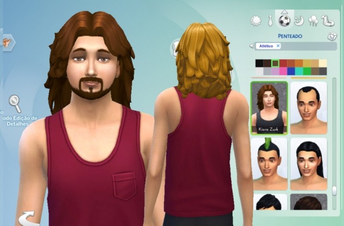 Sims 4 Blow Hair at My Stuff