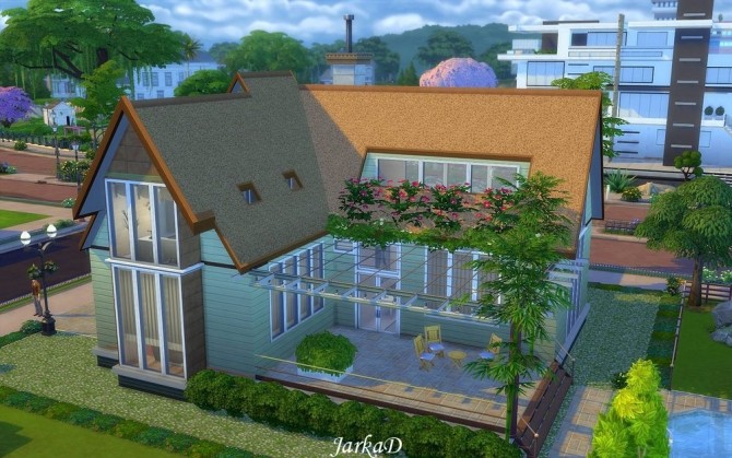Sims 4 Family House No.8 at JarkaD Sims 4 Blog