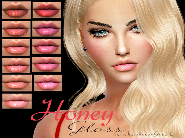 Sims 4 Honey Gloss by Baarbiie GiirL at TSR