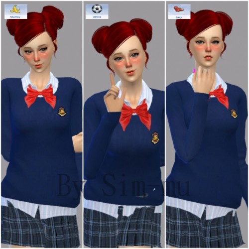 Standing Female Pose CAS 2 at Sim-Mu » Sims 4 Updates