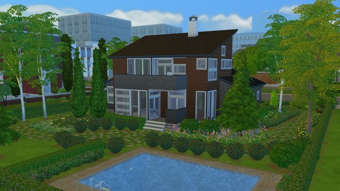 Sims 4 Celista Creek house at DeSims4