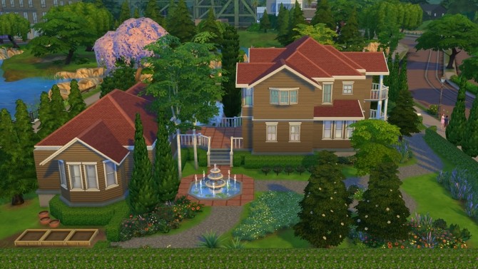 Sims 4 Huis Bromelia Road house at DeSims4