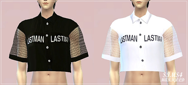 Sims 4 Male mesh shirts at Marigold