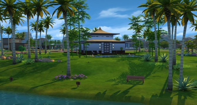 Sims 4 Zen House at ihelensims