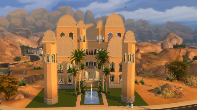 Sims 4 Marrakech Palace#LCD at La casas de jean