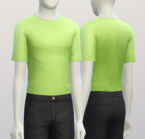 Sims 4 Basic t shirt 2 (Males) at Rusty Nail
