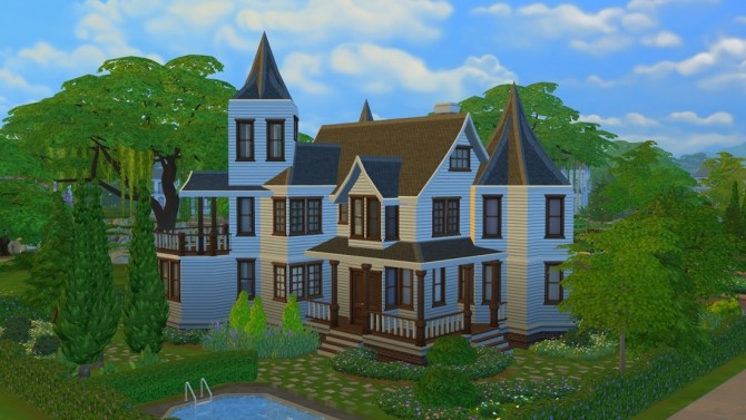 Sims 4 Villa Nordfjord at DeSims4