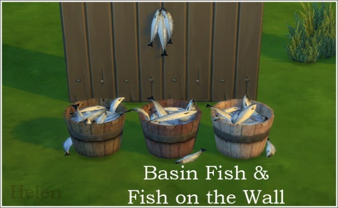Sims 4 Fishing set at Helen Sims