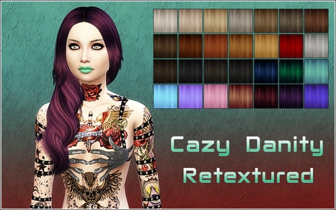 Sims 4 Hair retexture at Nylsims