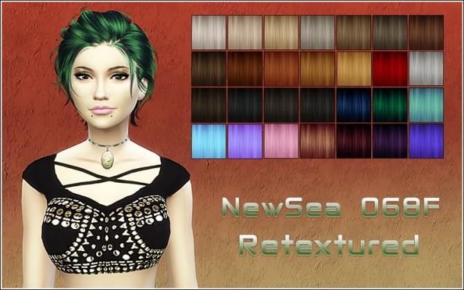 Sims 4 Hair retexture at Nylsims